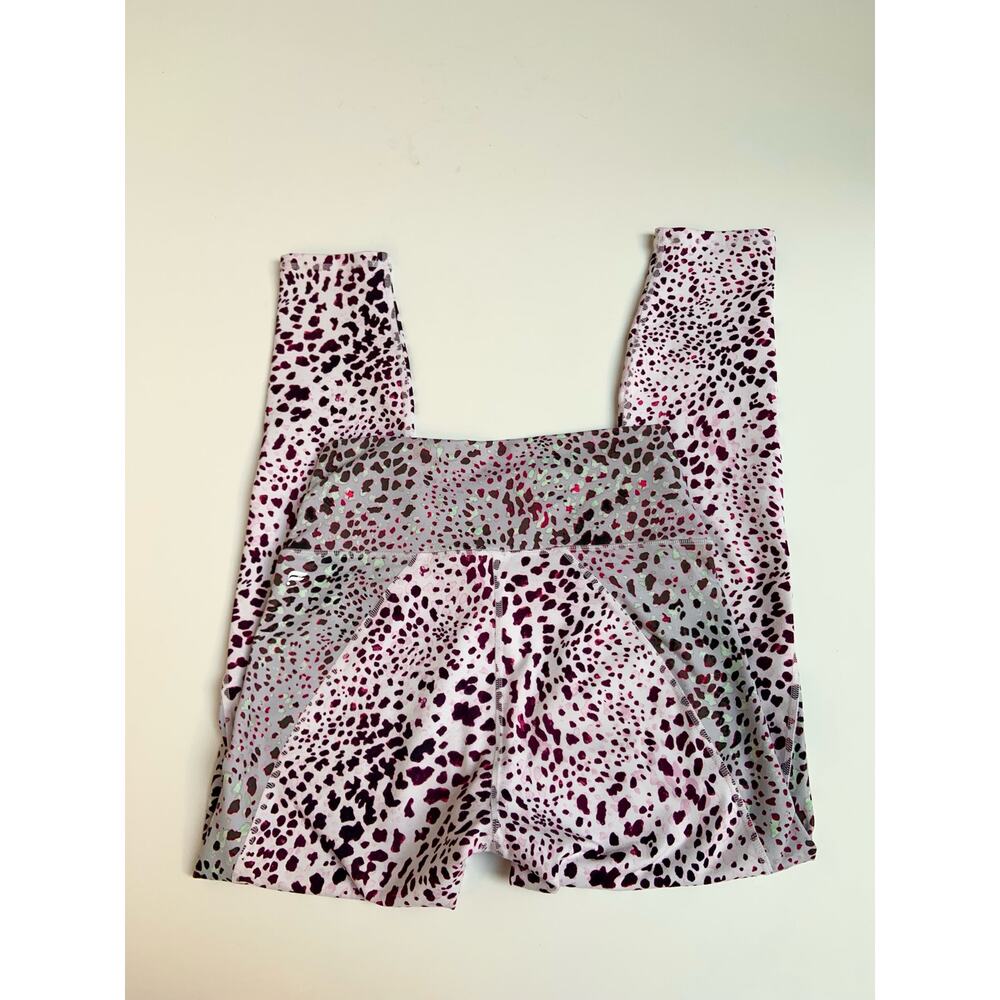 Fabletics Power Hold White Pink Gray High Waisted… - image 8